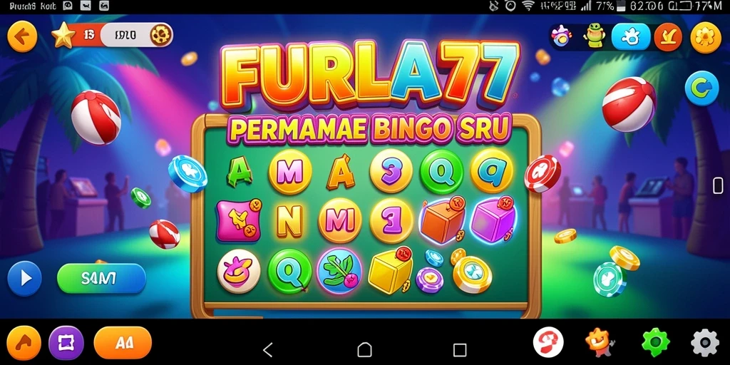 Gameplay seru dan interaktif dalam permainan Bingo FURLA77.