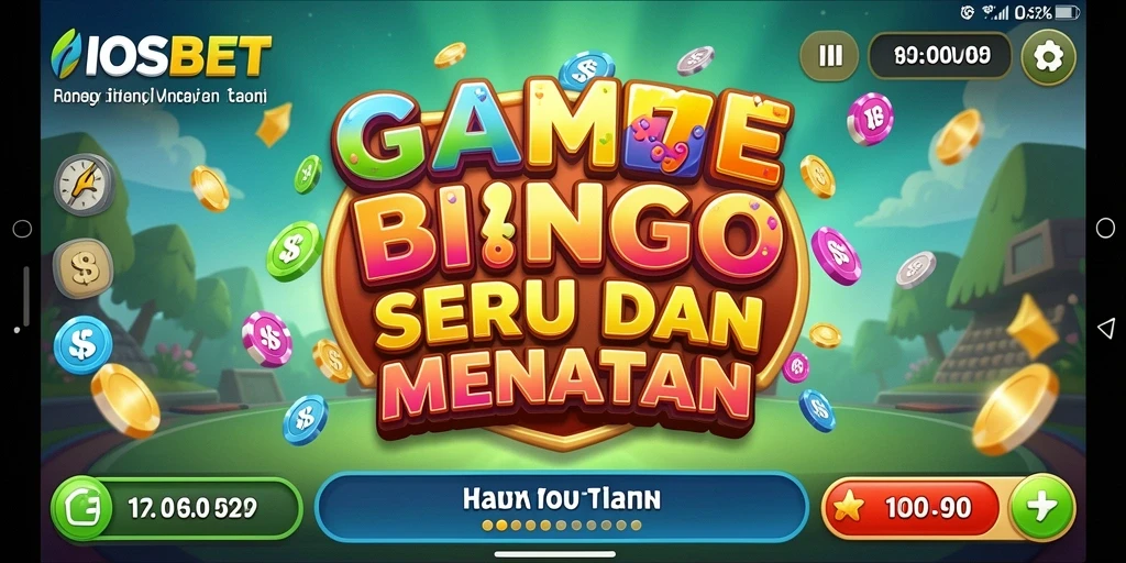 Tampilan gameplay Bingo yang seru dan interaktif.