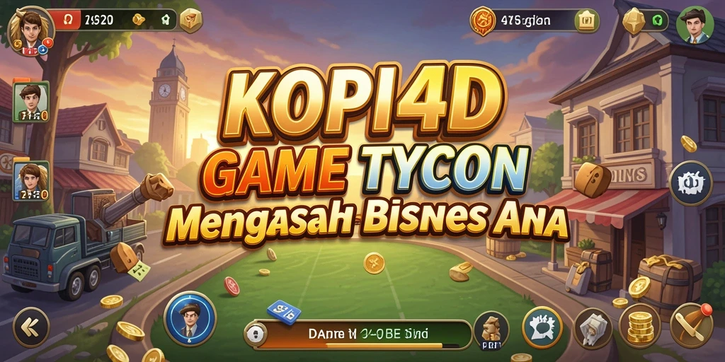 Tampilan gameplay KOPI4D yang menarik dan seru.