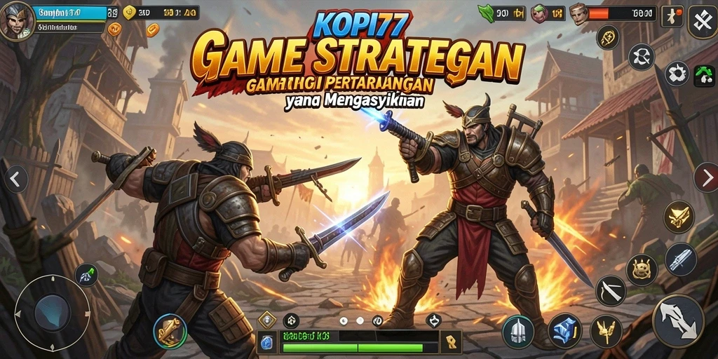 Tampilan gameplay mendebarkan dalam KOPI77 dengan strategi yang intens.