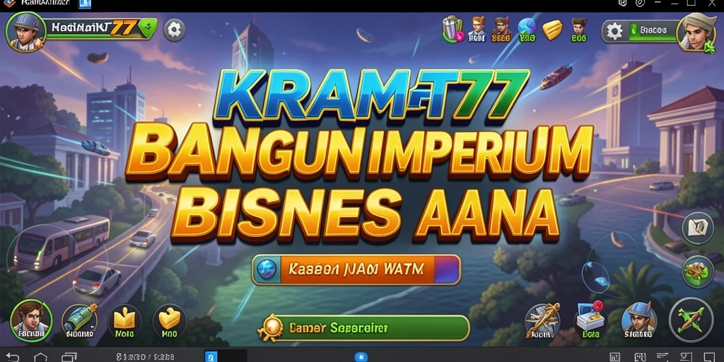 Tampilan menarik dari gameplay KRAMAT77 yang menunjukkan manajemen bisnis.